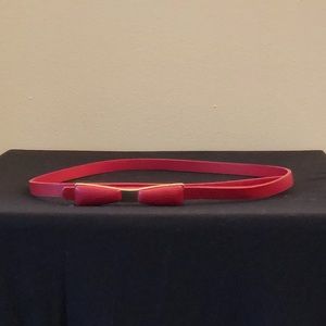 Red Bow Belt